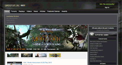 Desktop Screenshot of gamereplays.org